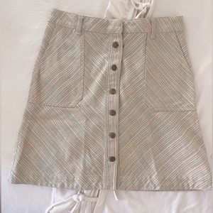 Anthropologie Mini Skirt Corduroy